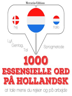 cover image of 1000 essentielle ord på hollandsk